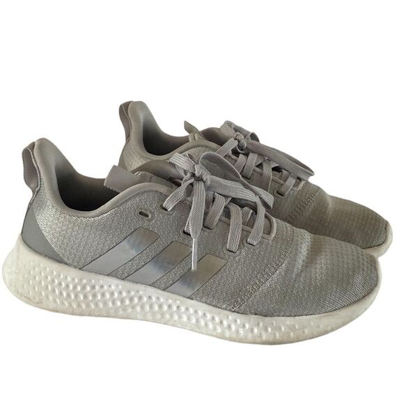 Adidas Gray Cloudfoam Running Shoes - Picture 1 of 10